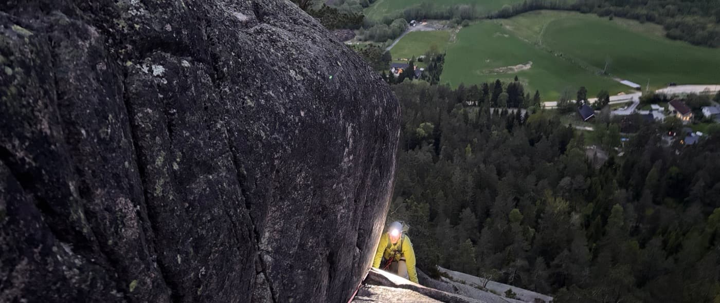 Klatring på norsk fjell
